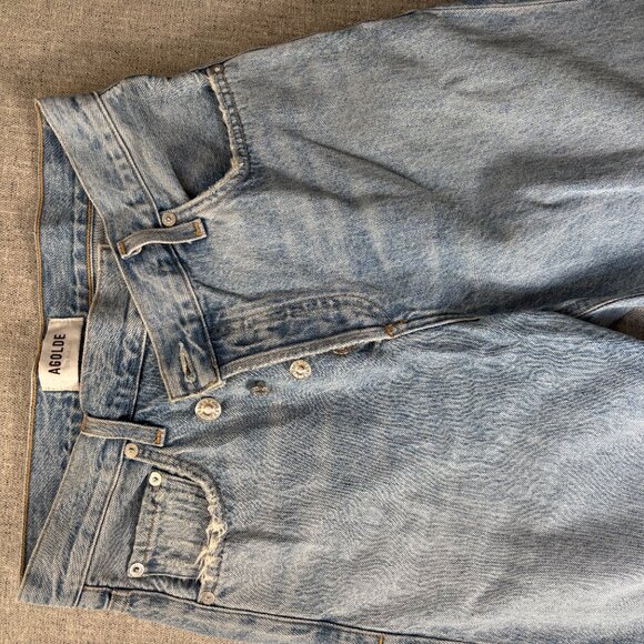 AGOLDE Criss Cross Upsized Jean in Suburbia - Picture 5 of 5